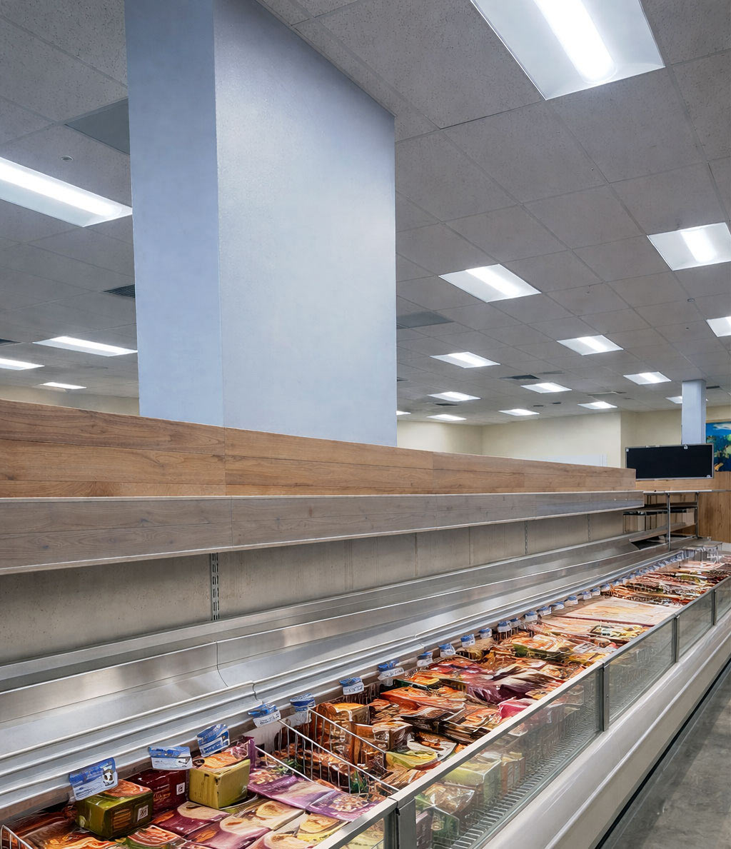 Retail interior buildout