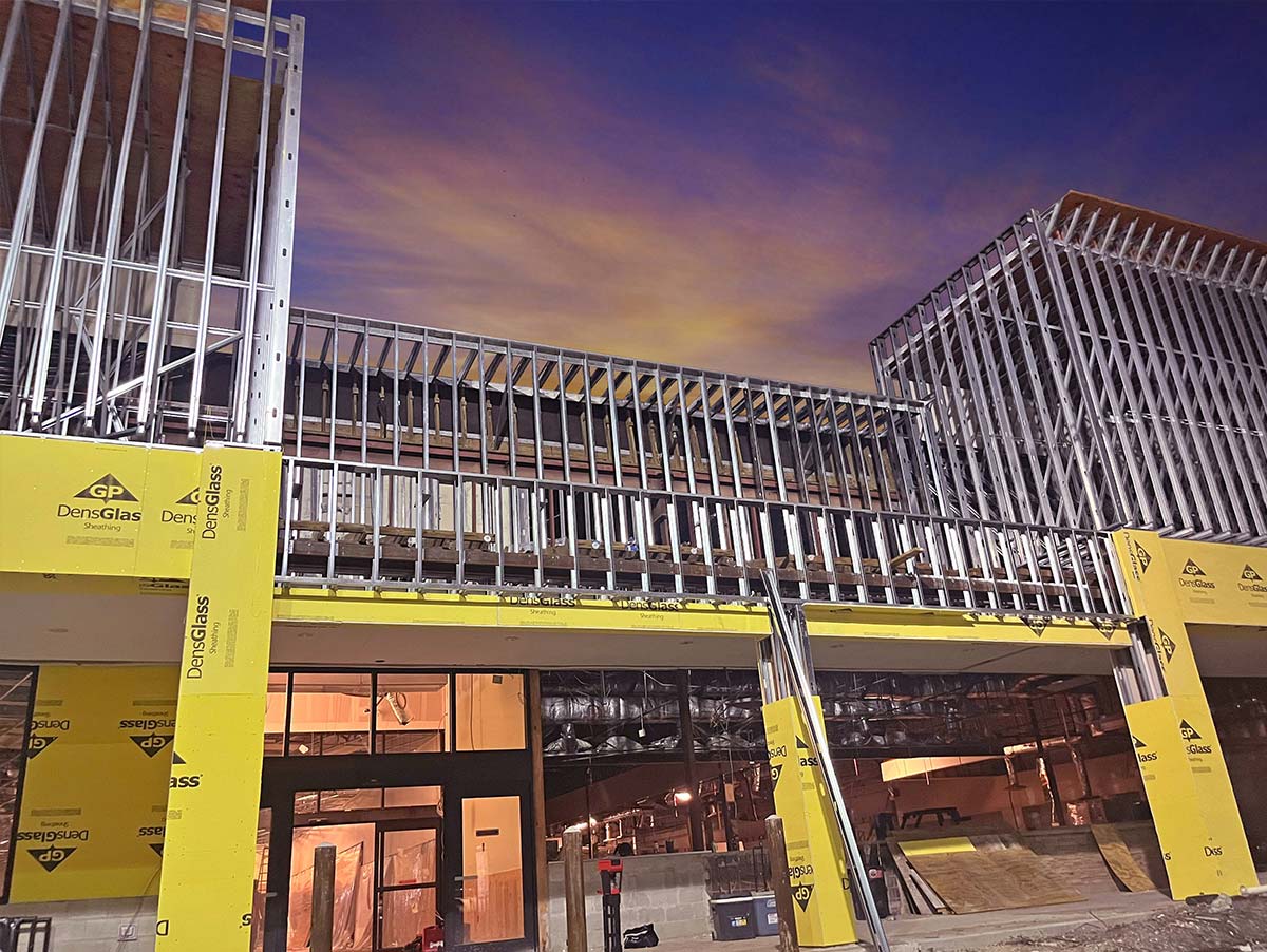 Retail shelving installation